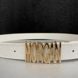 Ceinture blanche avec boucle « Morgan » femme - boutiques-caprices.fr - Villeneuve-sur-Lot