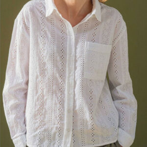 Chemise broderie anglaise femme 1